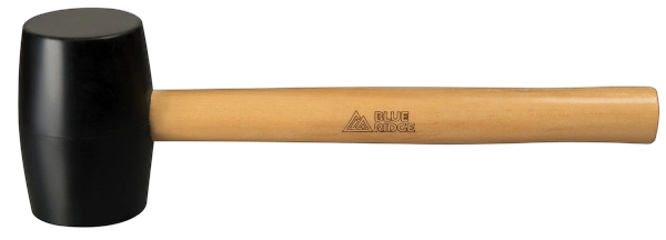 Blue Ridge 16 oz. Rubber Mallet Hammer: $6 Blue Ridge 16 oz. Rubber Mallet Hammer: $6
