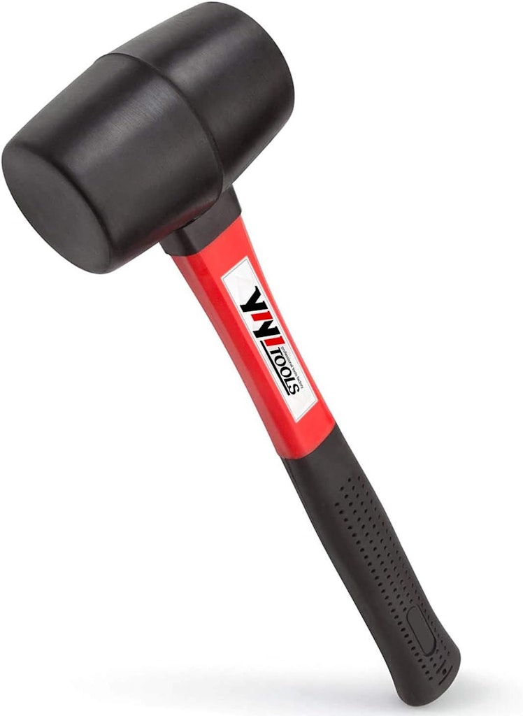 Yiyitools 16-oz. Rubber Mallet Hammer: $5.37 Yiyitools 16-oz. Rubber Mallet Hammer: $5.37