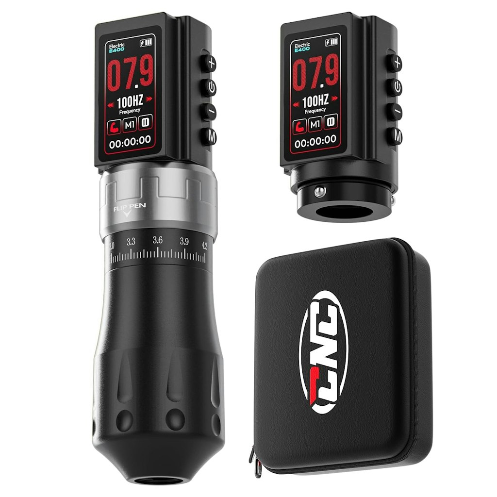 CNC 3,600mAh Wireless Tattoo Machine: $84.60