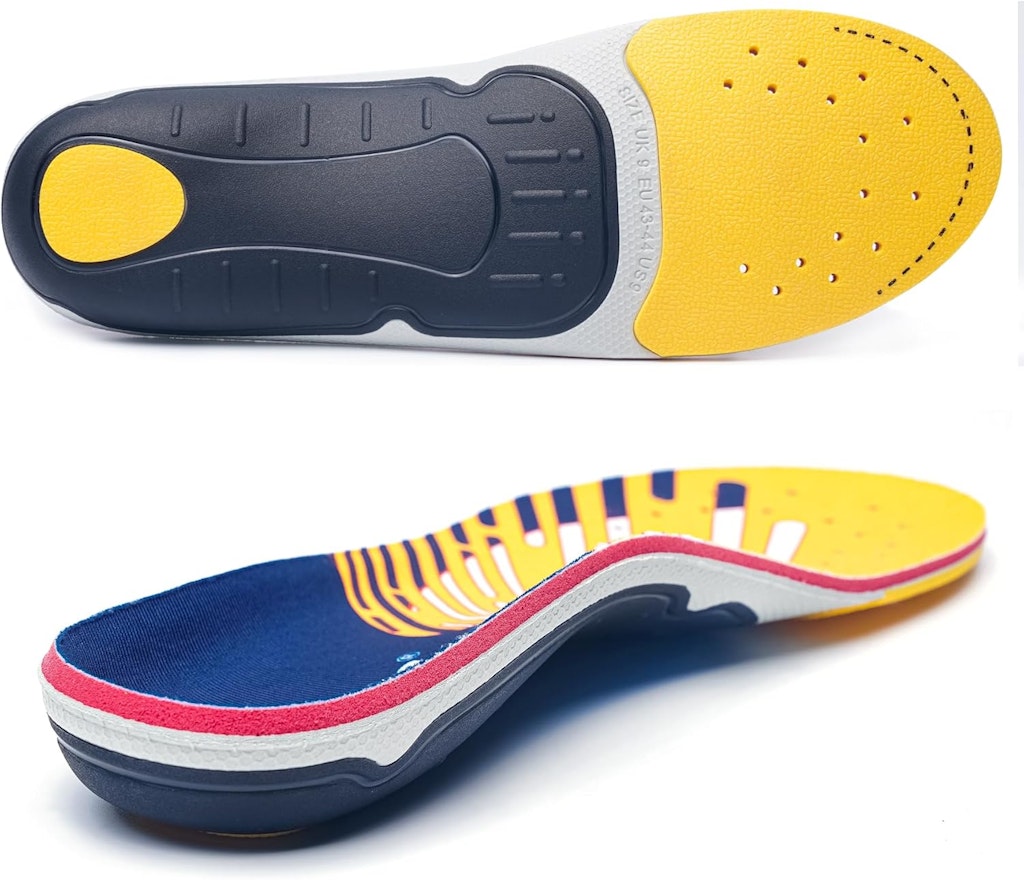 Plantar Fasciitis Relief Orthotic Insoles: $12.44