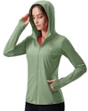 Soothfeel Women's UPF 50+ Sun Hoodie Jacket for $16 + free shipping w/ Prime