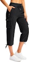 Soothfeel Women's Cargo Capris Pants for $20 + free shipping w/ Prime