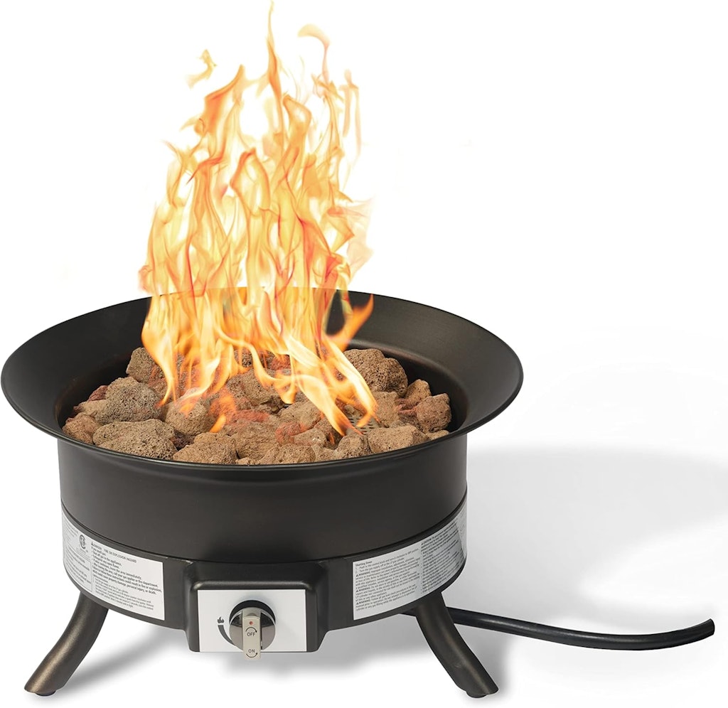 Amazon Basics Portable Propane Fire Pit: $102 w/ Prime