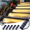 Patiowin Solar Step Lights 6-Pack for $11 w Prime + free shipping w/ Prime