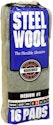 Homax Medium Grade #1 Steel Wool Pads 16-Pack for $3 + free shipping w/ Prime