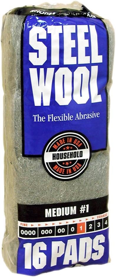Homax Medium Grade #1 Steel Wool Pads 16-Pack: $3.27 Homax Medium Grade #1 Steel Wool Pads 16-Pack: $3.27
