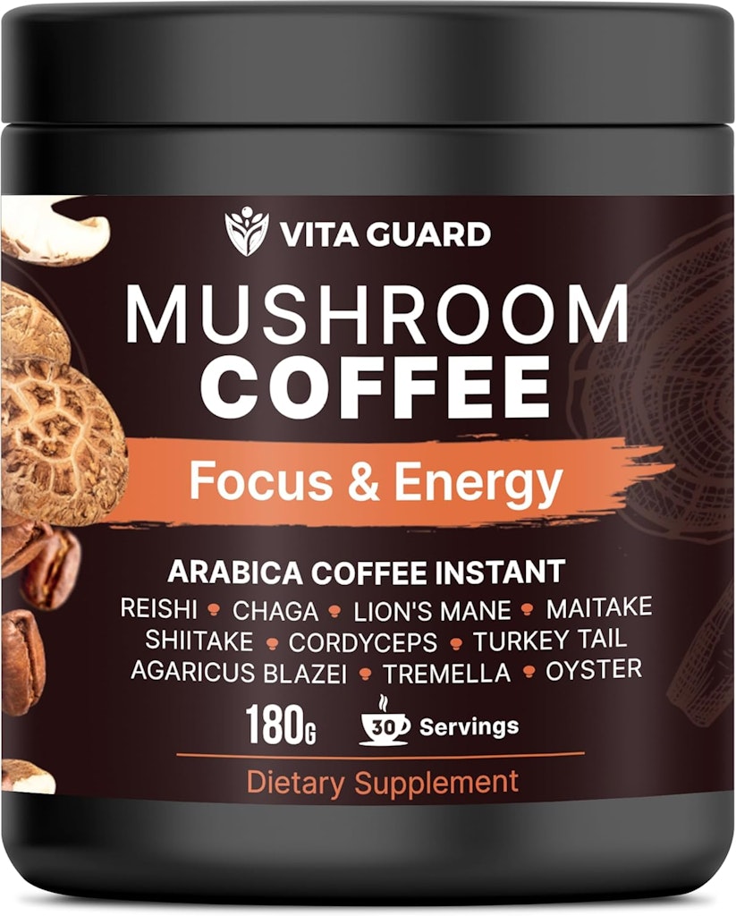 Vita Guard 180g Mushroom Coffee Blend: $12.45 Vita Guard 180g Mushroom Coffee Blend: $12.45