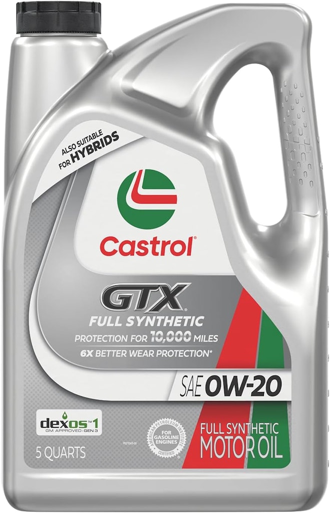 Castrol GTX Full Synthetic 0W-20 Motor Oil 5-Quart Bottle: $19 via Sub. & Save Castrol GTX Full Synthetic 0W-20 Motor Oil 5-Quart Bottle: $19 via Sub. & Save
