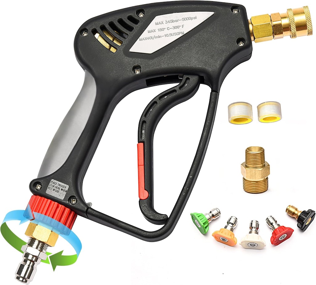5,000-PSI Short Pressure Washer Gun: $21.83 5,000-PSI Short Pressure Washer Gun: $21.83