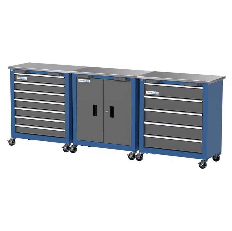 3-Cabinet Combination Workbench: $336