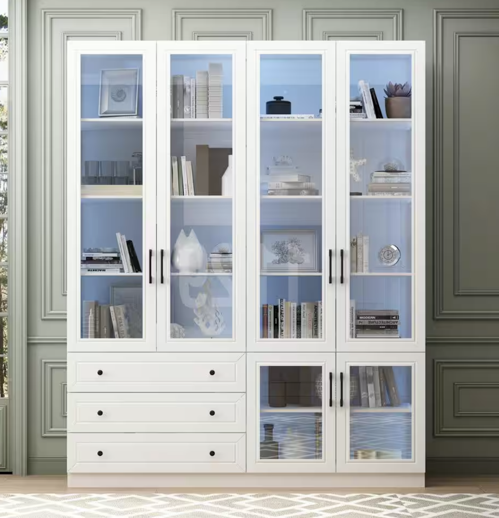 Fufu & Gaga 78.7" 10-Shelf Accent Bookcase: $428 Fufu & Gaga 78.7" 10-Shelf Accent Bookcase: $428