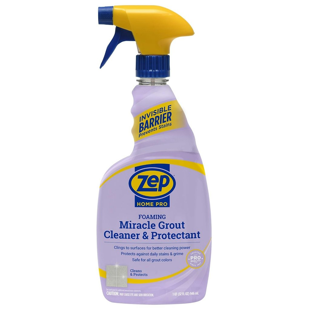 Zep Home Pro Foaming Miracle Grout 32-oz. Cleaner & Protectant: $4.88