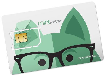 Mint Mobile SIM Card: Free w/ purchase