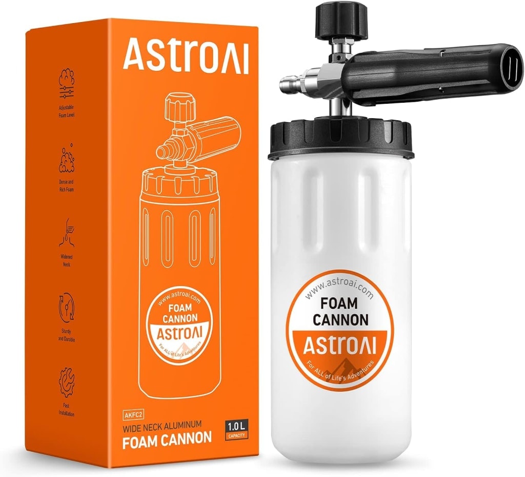 AstroAI 1L Foam Cannon: $11 w Prime