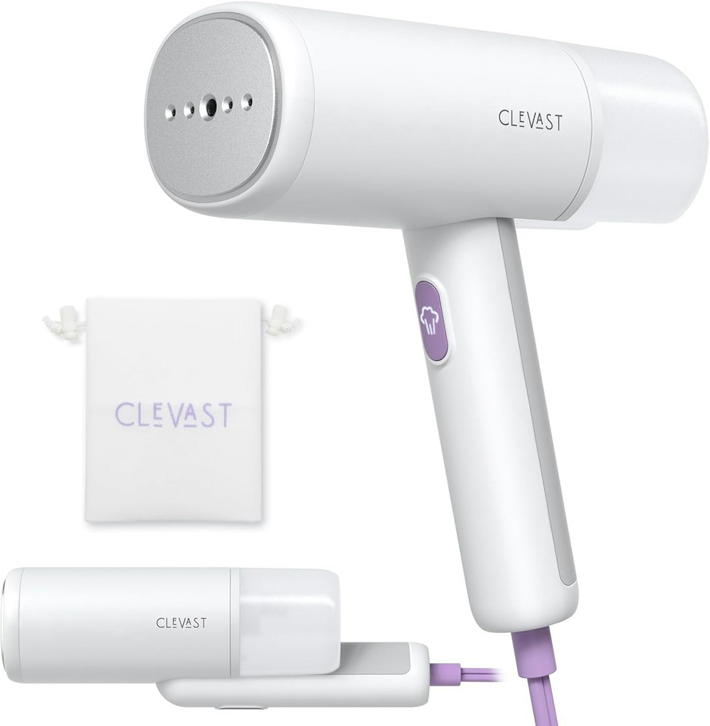 Clevast 1,000W Portable Garment Steamer: $14.99