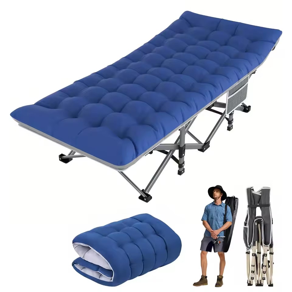 75" Folding Portable Sleeping Cot: $44.50