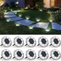 Solpex Outdoor Waterproof Solar Ground Light 10-Pack for $14 w/ Prime + free shipping