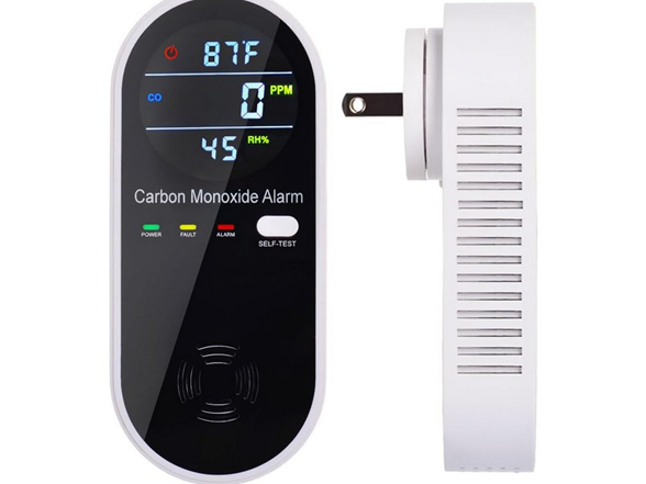 3-in-1 Carbon Monoxide Detector: $20