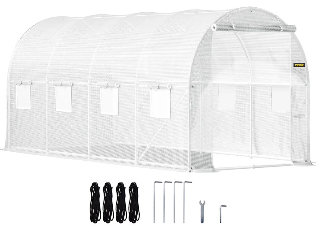 Vevor 15-ft. Tunnel Greenhouse: $107