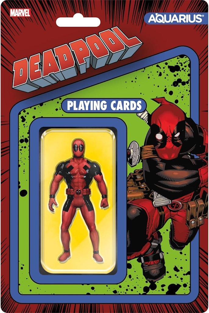 Marvel Deadpool Premium Playing Cards: $3.69 Marvel Deadpool Premium Playing Cards: $3.69