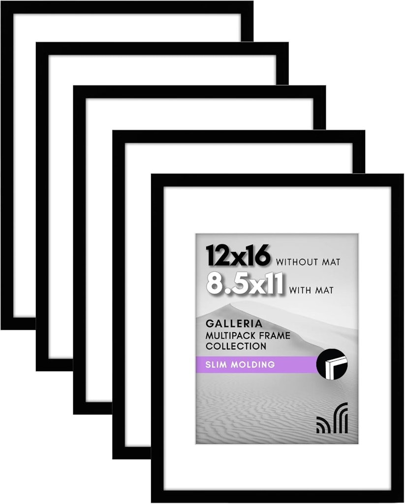 Americanflat 12x16 Picture Frame 5-Pack: $12 w/ Prime