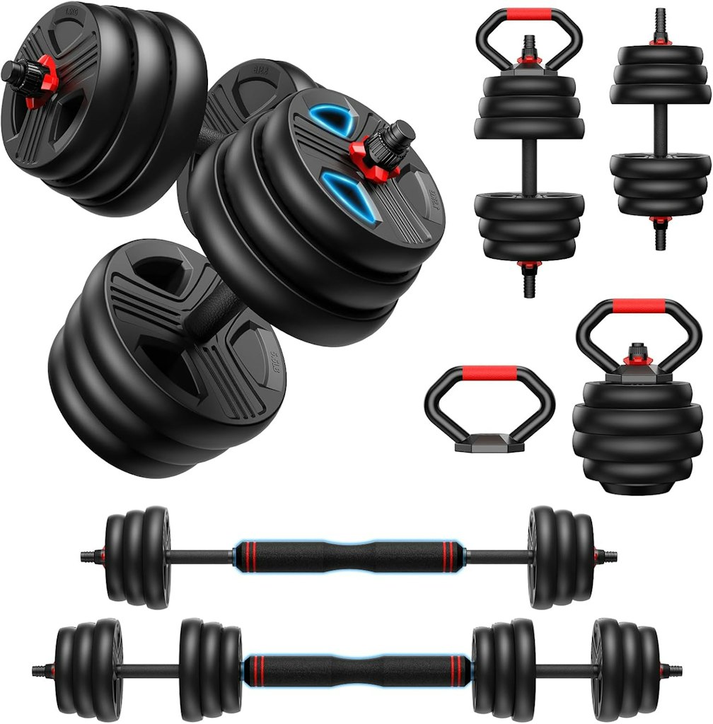 Adjustable Dumbbell Set: $73 w/ Prime