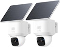 eufy SoloCam E30 360° 2K Solar Security Camera 2-Pack for $195 + free shipping