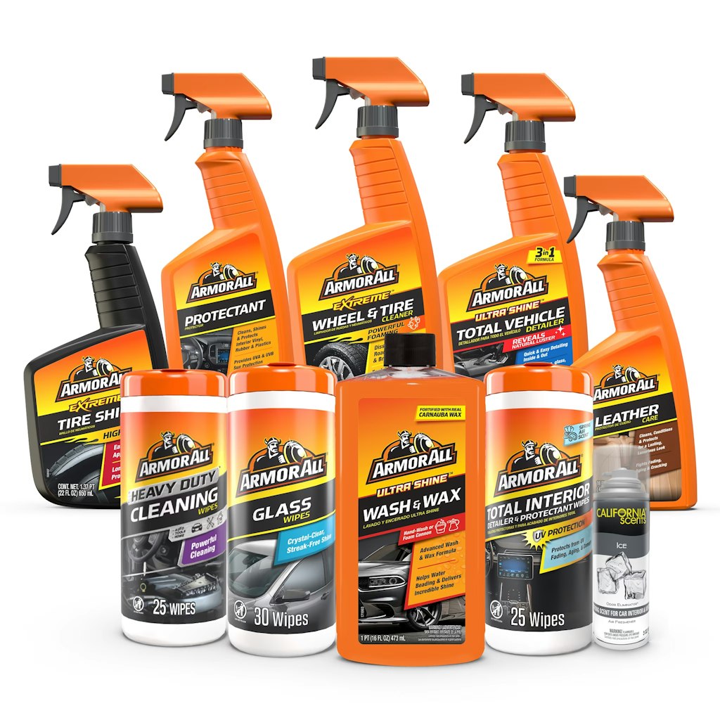 Armor All 10-Piece Car Care Cleaning and Automotive Car Wash Kit: $26.97