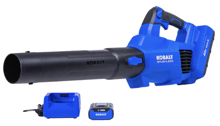 Kobalt 40V 120MPH Battery Leaf Blower: $109
