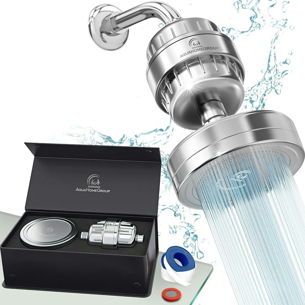 AquaHomeGroup Filtered Showerhead: $40