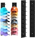 Baseball Cap Hat Organizer 2-Pack for $10 + free shipping w/ Prime