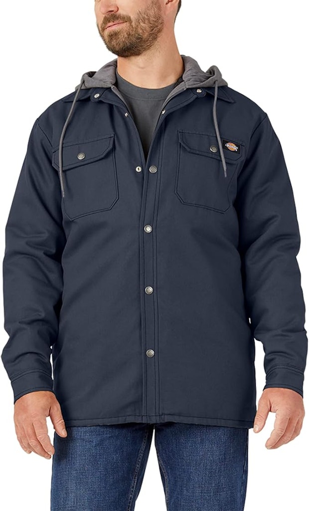 Dickies Men's Duck Shirt Jacket w/ Hydroshield: $45.60