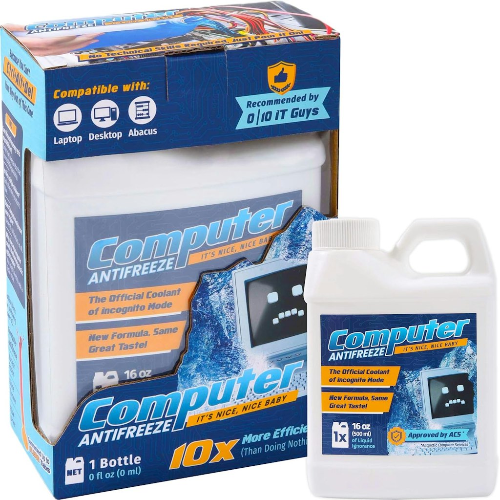 Computer Antifreeze: $7.99