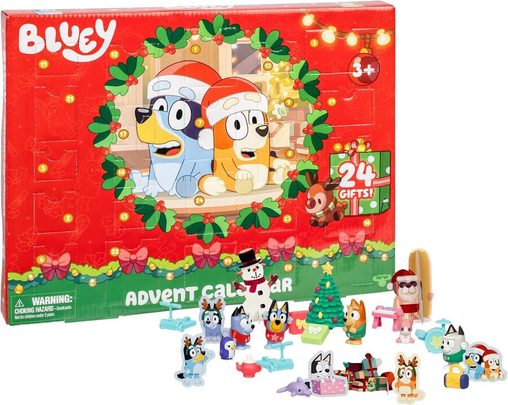 Bluey Mini Figures Christmas Advent Calendar: $16