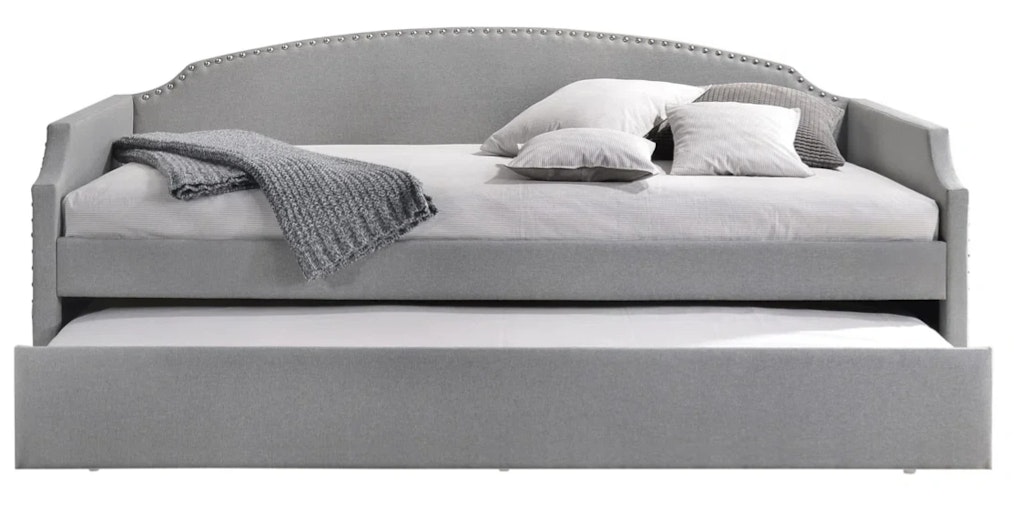 Kelly Clarkson Home Jordane Upholstered Daybed with Trundle: $297