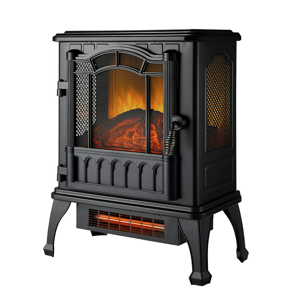 Mainstays 2-Setting 3D Electric Stove Heater: $77.32 Mainstays 2-Setting 3D Electric Stove Heater: $77.32