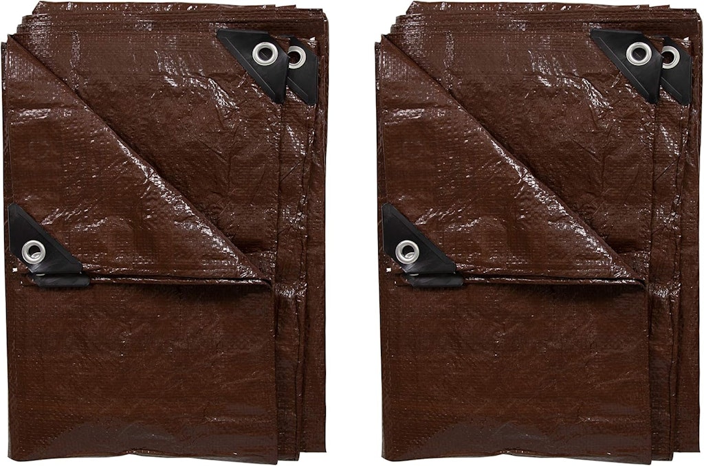 Stansport 5x7-Foot Light-Duty Rip-Stop Tarp 2-Pack: $11