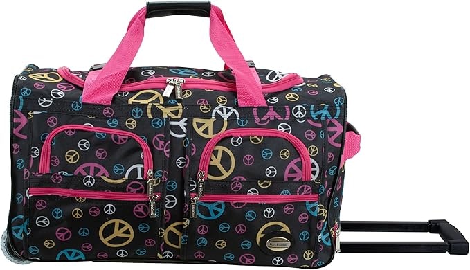 Rockland 22" Rolling Duffel Bag: $20