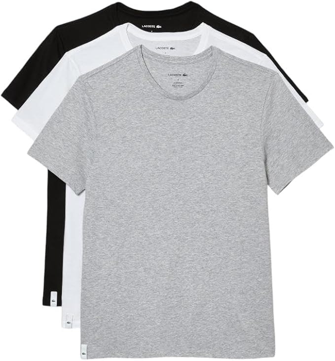 Lacoste Men's Crew Undershirt 3-Pack: $20
