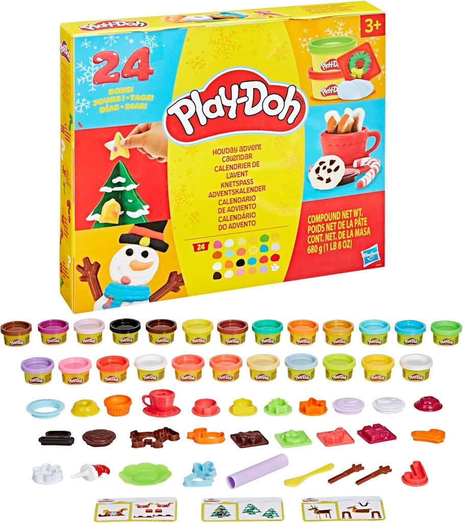 Play-Doh 24-Day Holiday Advent Calendar: $15
