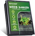 Ticonn Weed Barrier Landscape Fabric for From $12 + free shipping w/ Prime