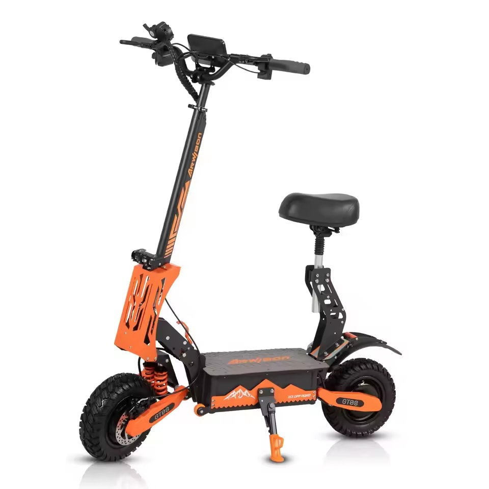 Arwibon 5,600W Dual-Motor Electric Scooter: $599