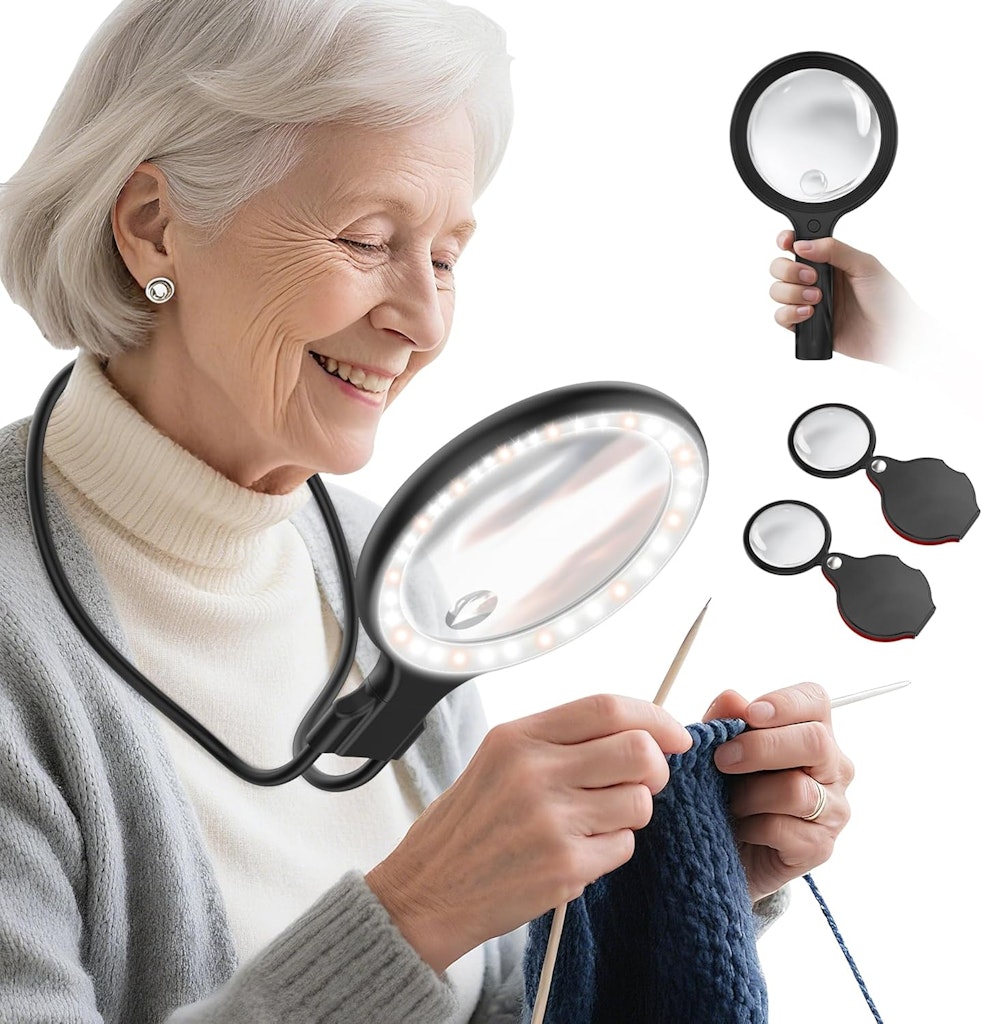 Neck Wear Magnifying Glass: $14.95 Neck Wear Magnifying Glass: $14.95