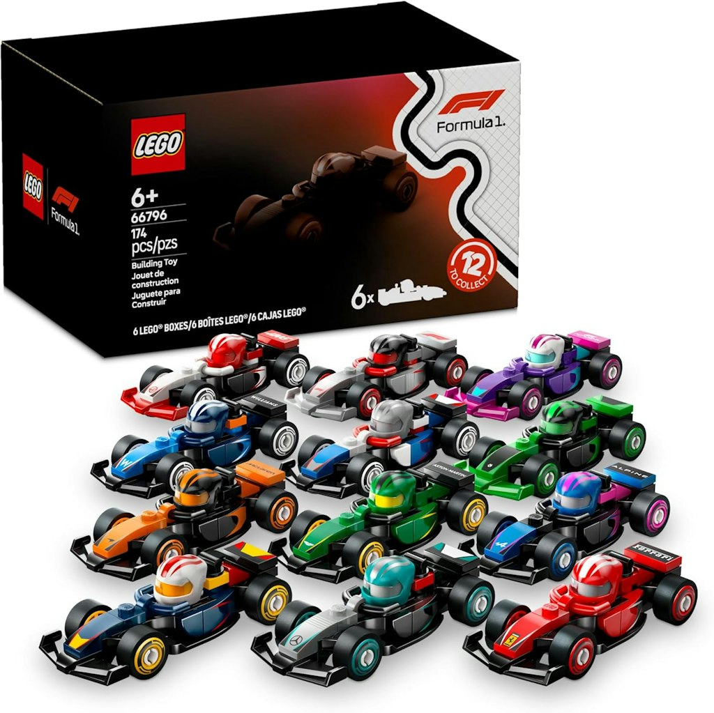 LEGO F1 Collectible Race Cars 6-Pack: $18