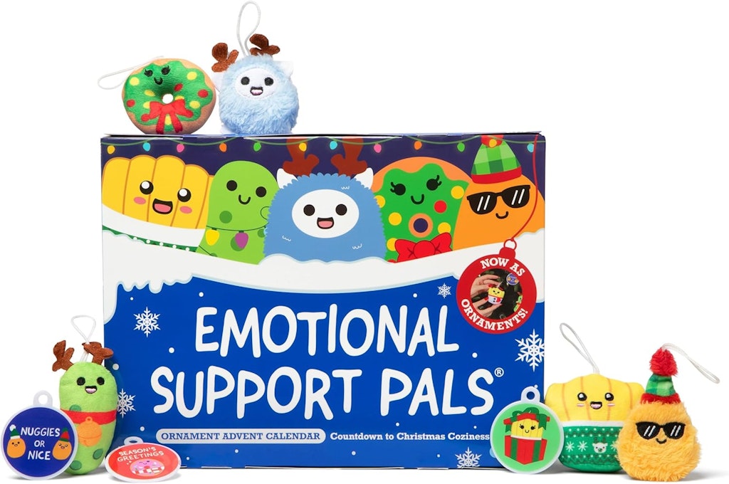 Emotional Support Pals Ornaments Advent Calendar: $21 Emotional Support Pals Ornaments Advent Calendar: $21