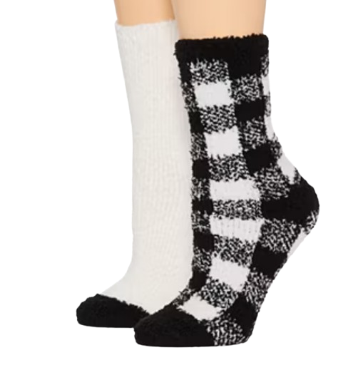 Mixit Cozy Sock 2-Pair Pack: $4