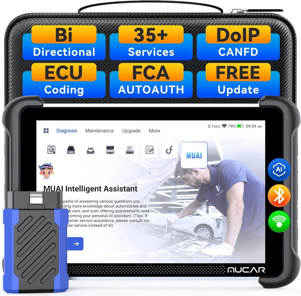 Mucar 892BT AI-Assisted Bidirectional Automotive Diagnostic Scan Tool: $503.99 Mucar 892BT AI-Assisted Bidirectional Automotive Diagnostic Scan Tool: $503.99
