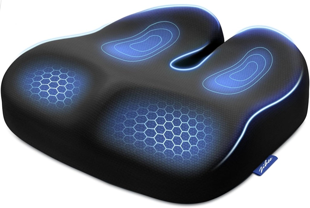 Zikee Ergonomic Seat Cushion with Thigh Slope: $16.89