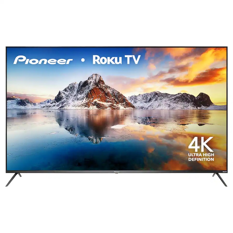 Pioneer 75" 4K HDR LED UHD Smart Roku TV: $379.99