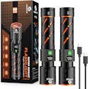 Gosdas 30W Rechargeable Flashlights 2-Pack for $17 + free shipping w/ Prime